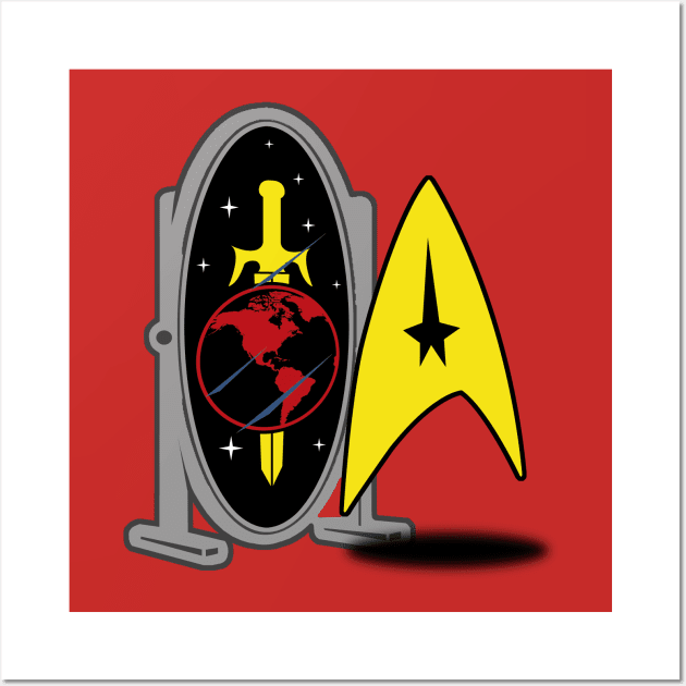 The Mirror Universe Wall Art by PopCultureShirts